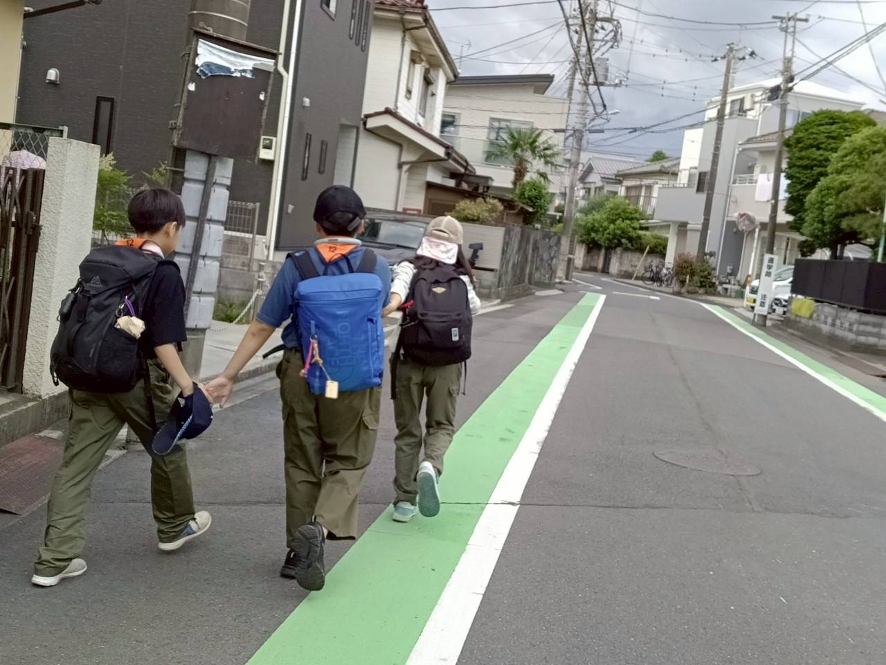 ハイキングの様子